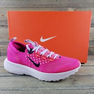Nike React Escape Run Fkyknit Women's Running Shoes Pink Prime